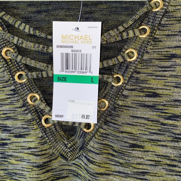 Michael Michael Kors Laceup Sweater - Picture 2 of 4